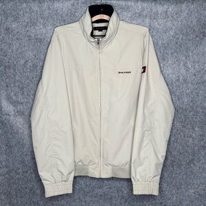 Tommy Hilfiger Men's Yacht Jacket in‎ Cream- Sz XL